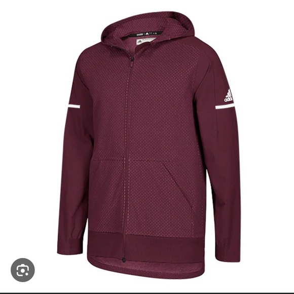 adidas Other - Adidas Men’s Maroon Squad Jacket | Size M | Excellent Condition